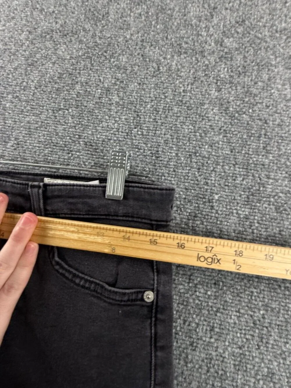 Rag & Bone Gray Nina High Rise Ankle Skinny Jeans Cotton Spandex ACTL 31X27